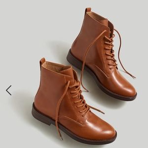 Madewell Evelyn Lace-Up Ankle Boot | 8.5| Like New
